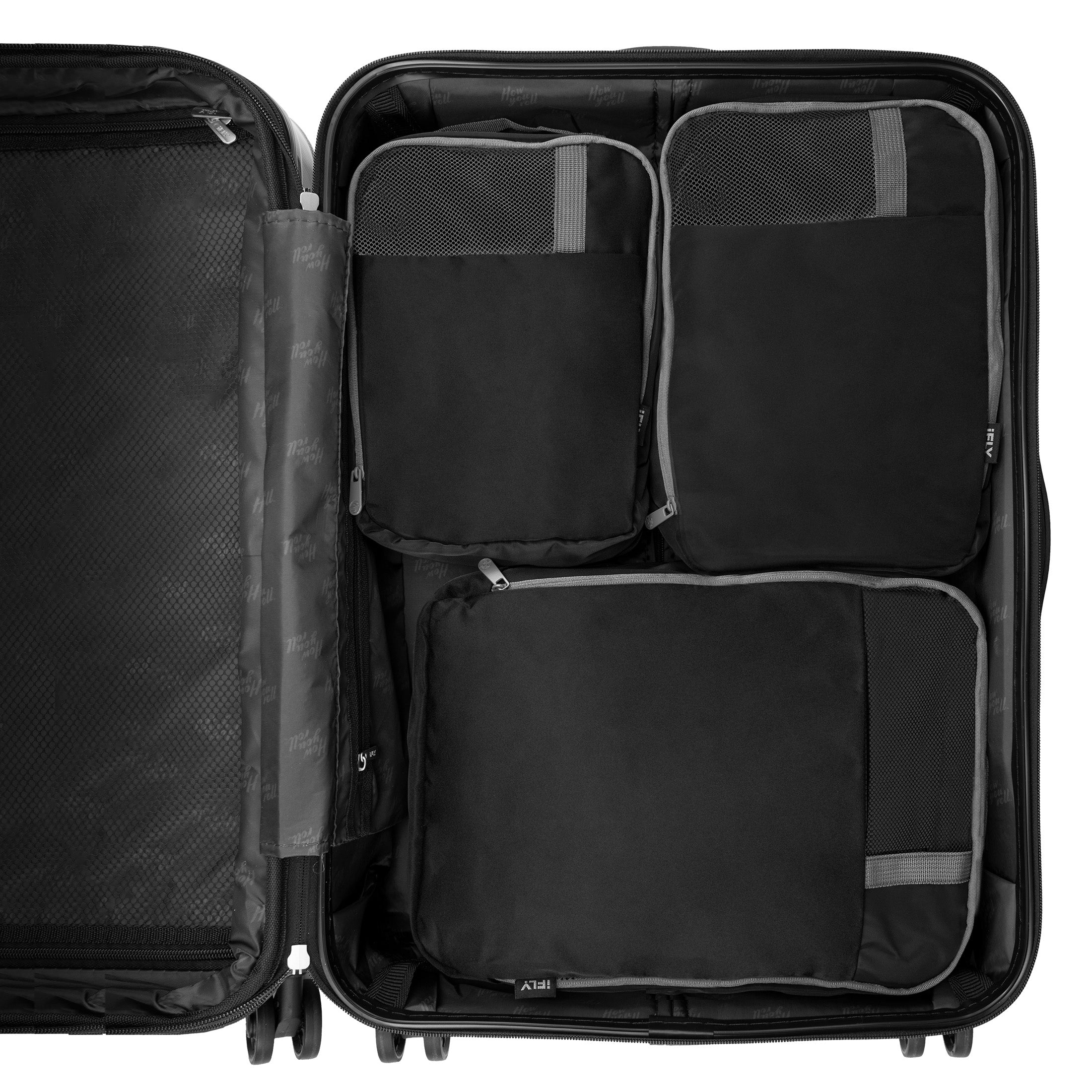 3-Piece Packing Cube Set | iFLY Luggage Co.