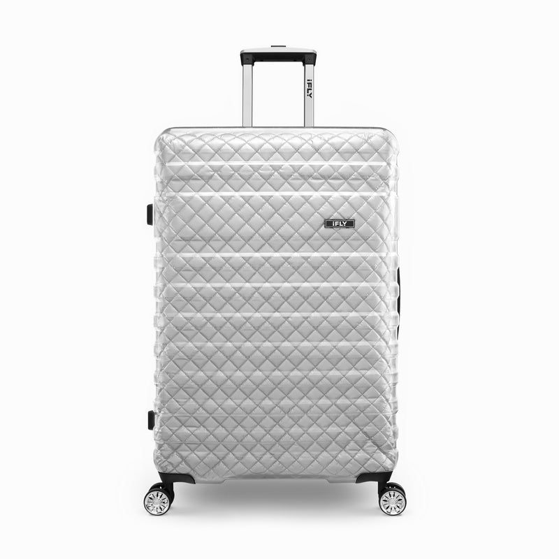 Ifly Hardside Spectre Versus Clear Carry-On Lugagge, 20 inch, Silver